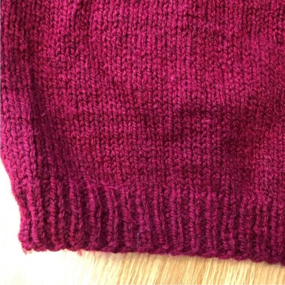 Vintage Hand Knit Sweater Chunky - Picture 5 of 5